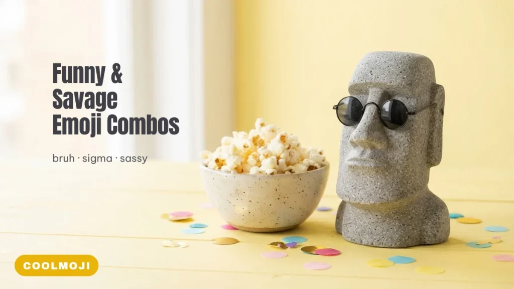 Funny and Savage Emoji Combos, With What the Meme Emoji Mean