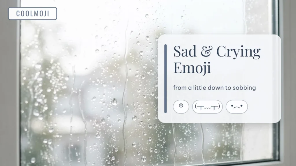 Sad and Crying Emoji, Ranked from a Frown to Sobbing